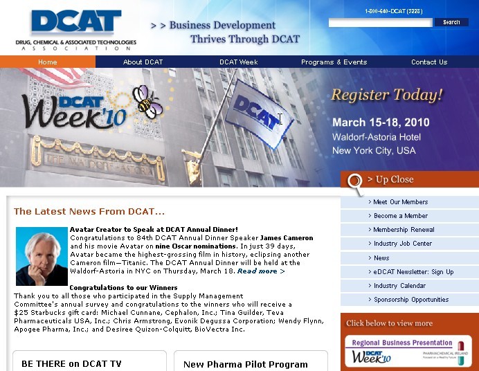 DCAT Home Page